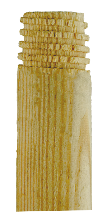 Drevená tyč na metly so závitom 1,2m